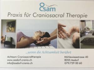 TherapeutIn Craniosacraltherapie achtsam